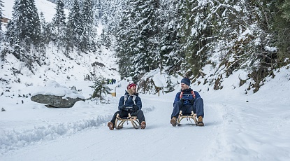 Tobogganing